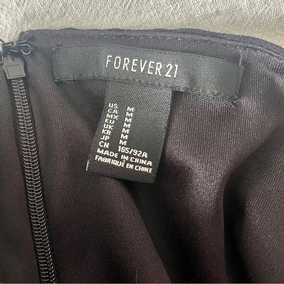 Forever 21 Black Sleeveless Mini Dress - Picture 4 of 5